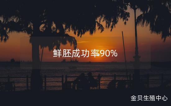 鲜胚成功率90%