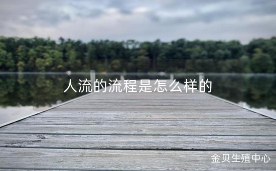 人流的流程是怎么样的