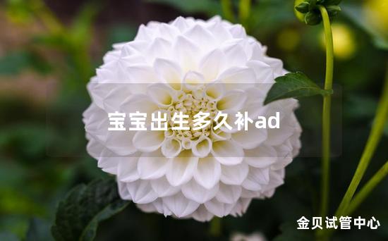 宝宝出生多久补ad