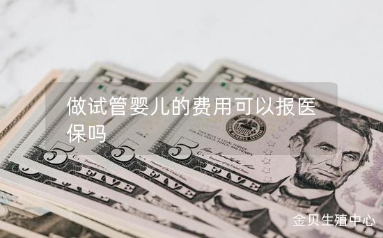 做试管婴儿的费用可以报医保吗