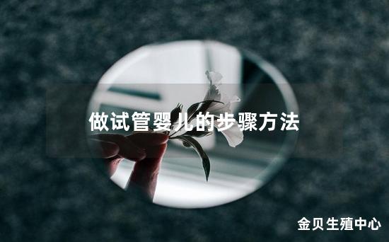 做试管婴儿的步骤方法