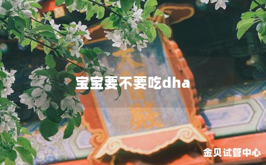 宝宝要不要吃dha