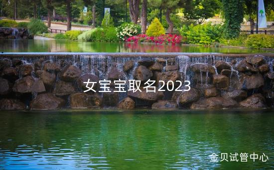 女宝宝取名2023