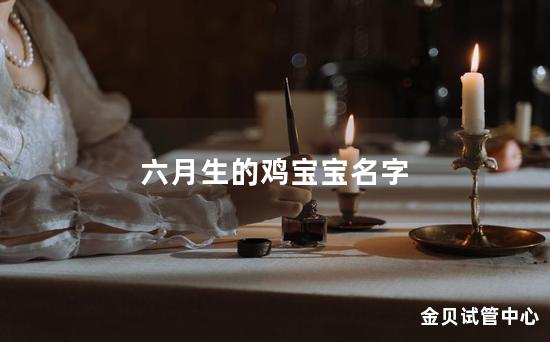 六月生的鸡宝宝名字